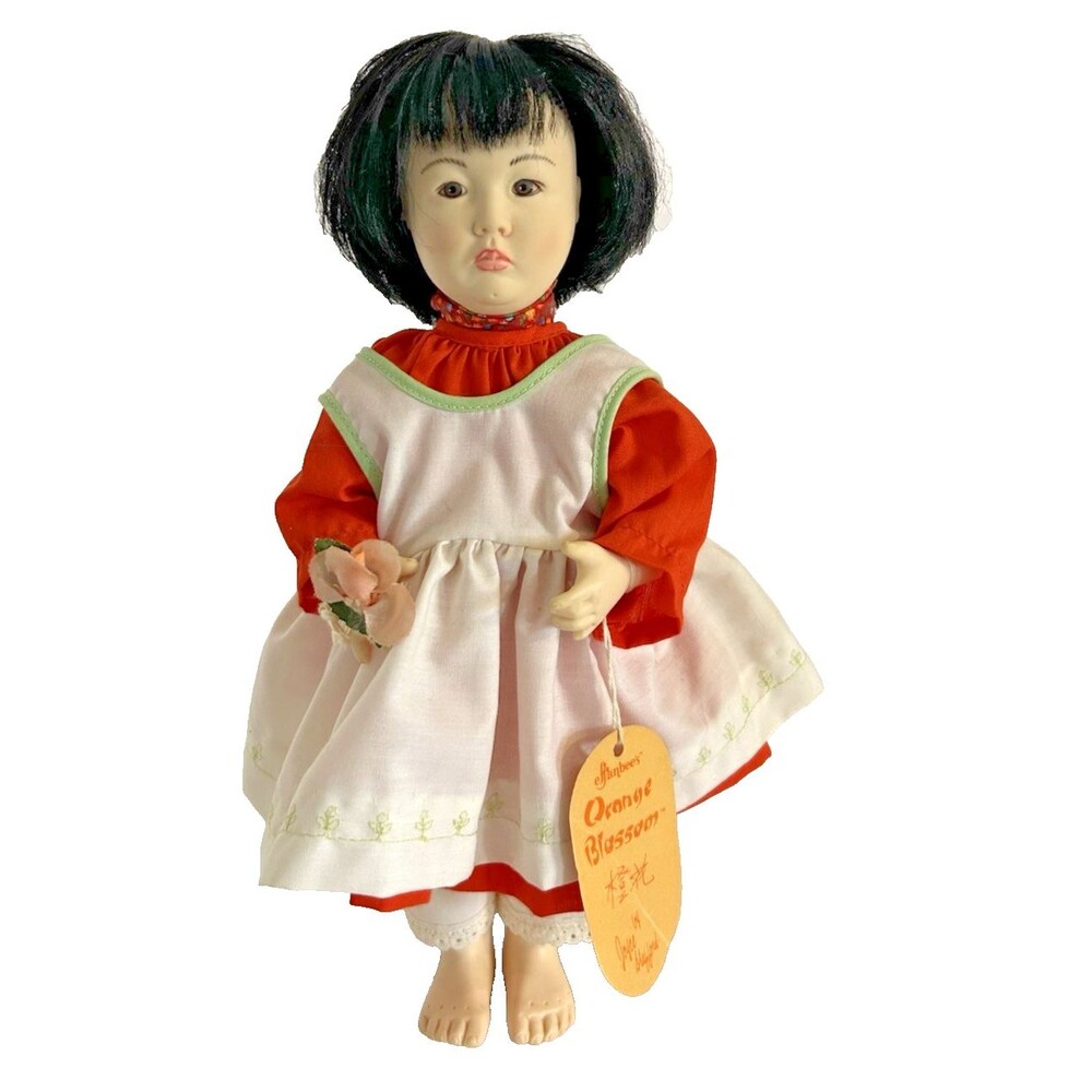 VTG Effanbee Orange Blossom 7501 Asian Girl Joyce Stafford 13"